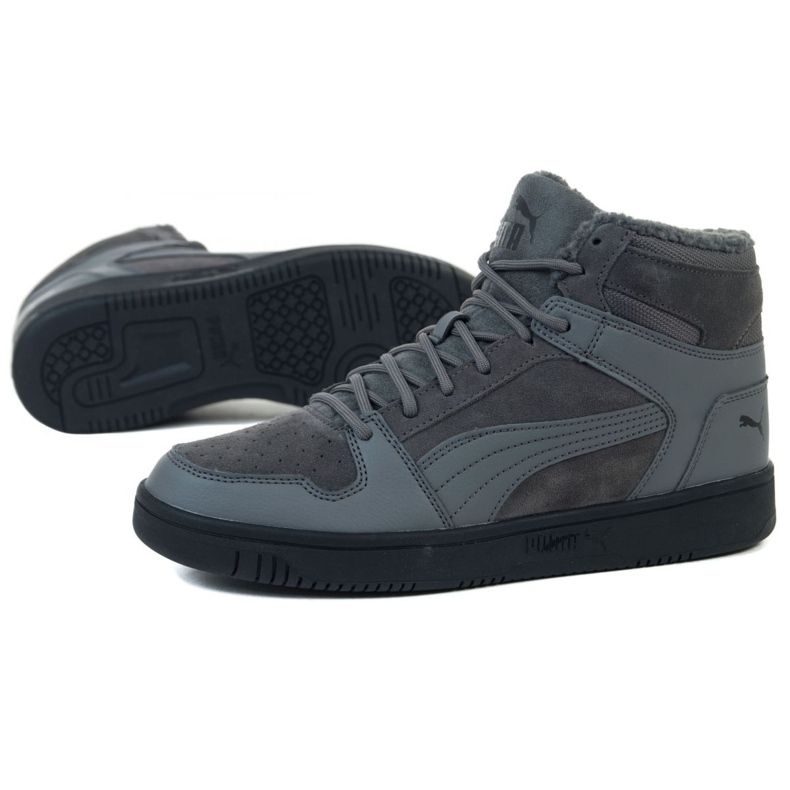 Puma Rebound Layup Sd Fur M 369831 02 grå 1