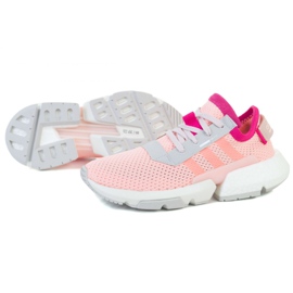 Adidas POD-S3.1 Jr EE8715 skor rosa grön 1