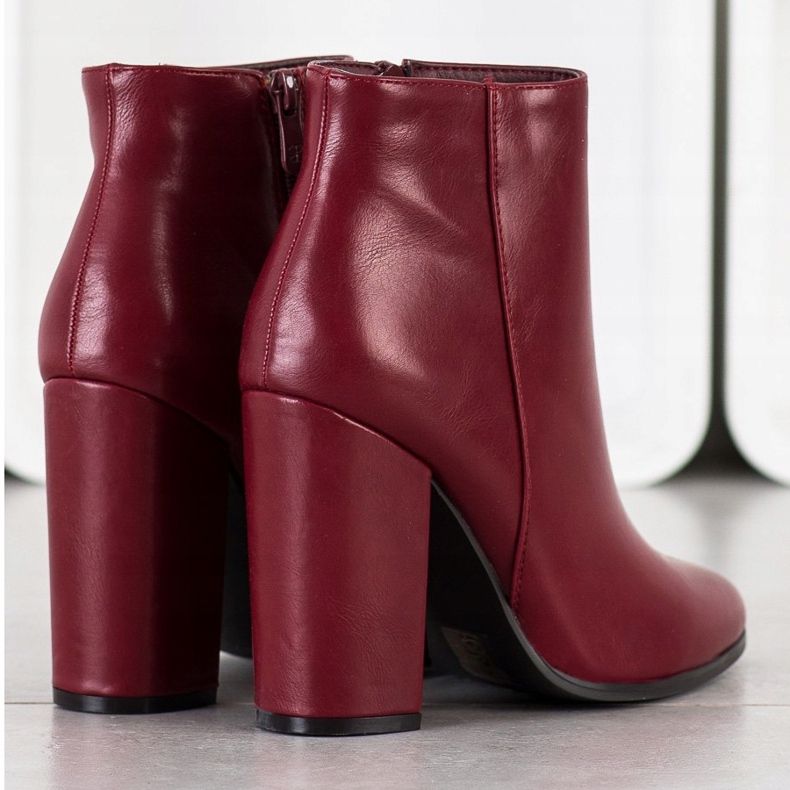 Camo Klassiska ekoläder röd 1