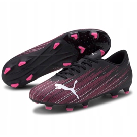Fotbollsskor Puma Ultra 4.1 FG / AG M 106092 05 svart, svart, rosa svart 1