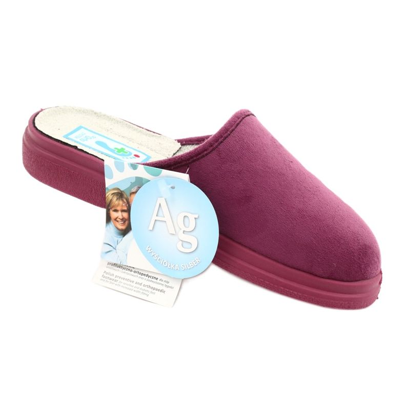 Befado dam pu tofflor 132D014 rosa 4