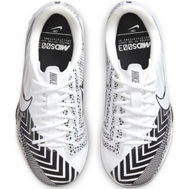 Nike Mercurial Vapor 13 Academy Mds Tf Junior CJ1178 110 fotbollsskor vit vit 1