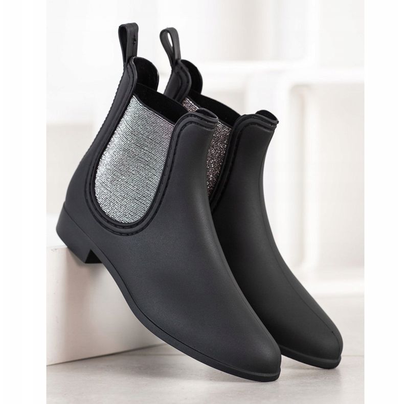 SHELOVET Snygga galoscher svart 1