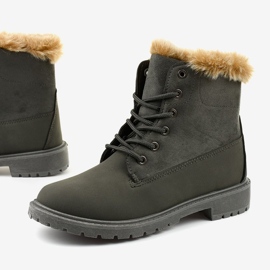 Grå stövlar Olaksalim isolerade stövlar 1