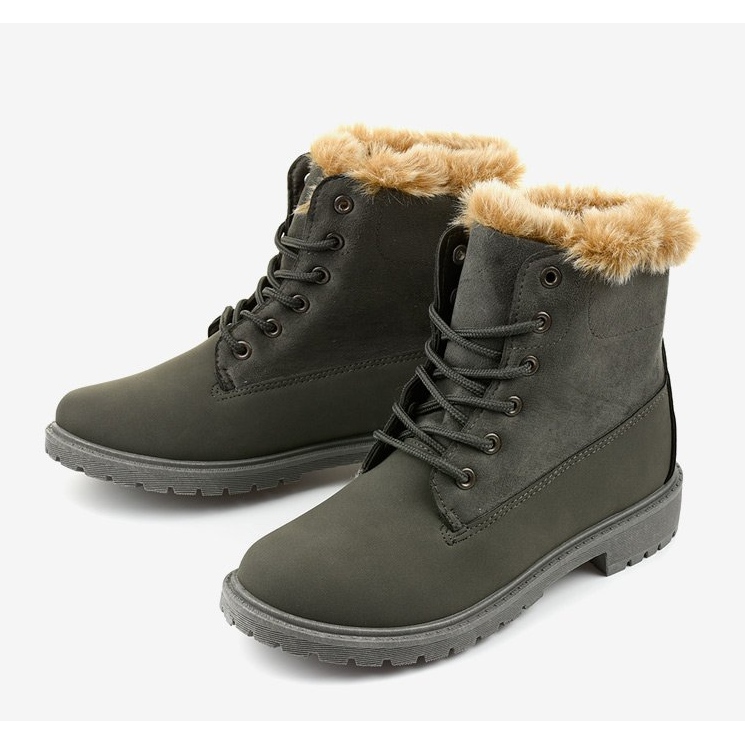 Grå stövlar Olaksalim isolerade stövlar 2