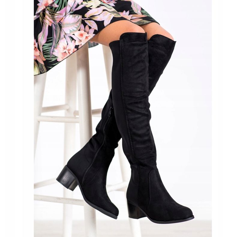 Balada Stövlar på låg post svart 2