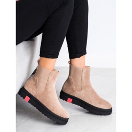 Seastar Stövlar på plattformen beige 2