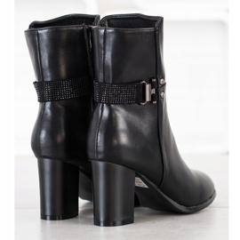 Sabatina Eleganta höga stövlar svart 1