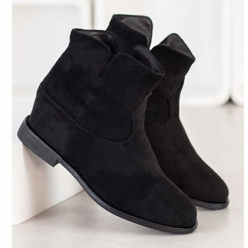 Sergio Todzi Cowboystövlar på en kil svart 1