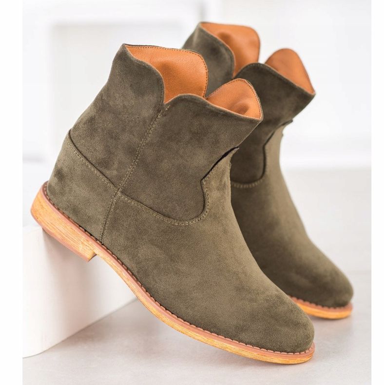 Sergio Todzi Cowboystövlar på en kil grön 1