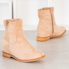 Sergio Todzi Eleganta kilkängor beige 1