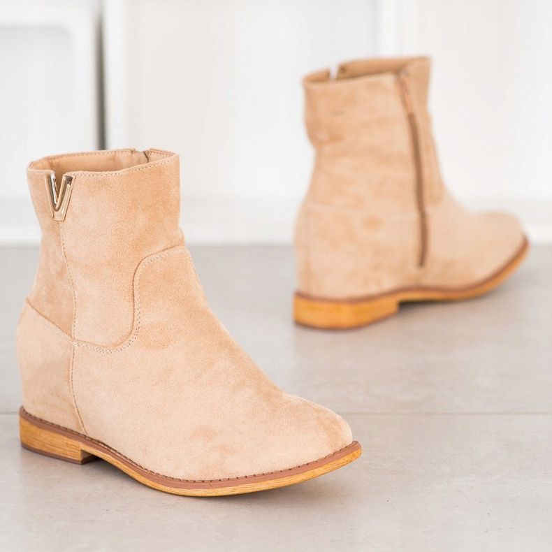 Sergio Todzi Eleganta kilkängor beige 1