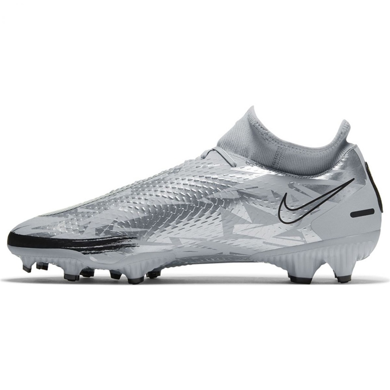 Nike Phantom Gt Scorpion Academy Dynamic Fit FG / MG M DA2266 001 fotbollsskor blå silver- 2