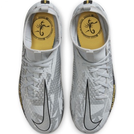 Nike Phantom Gt Scorpion Academy Dynamic Fit FG / MG Jr DA2287 001 fotbollsskor blå grå 1