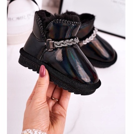 Apawwa Barns snöskor med furu bensin svart prinsessa 1