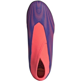 Adidas Nemeziz.3 Ll Tf Junior lila-rosa EH0584 fotbollsskor violett 1