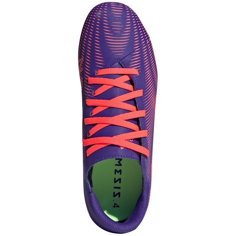 Fotbollsskor adidas Nemeziz.4 FxG Junior lila-rosa EH0585 purpur 1