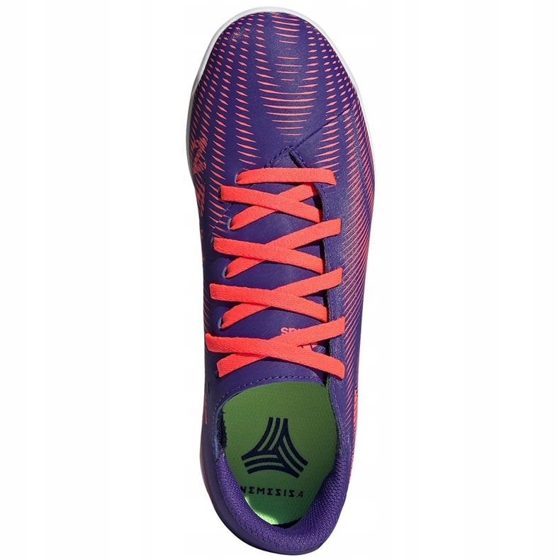 Adidas Nemeziz.4 I Junior lila-rosa EH0587 fotbollsskor violett 1