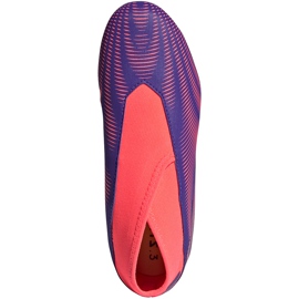 Adidas Nemeziz.3 Ll Fg Junior lila-rosa EH0583 fotbollsskor purpur 1