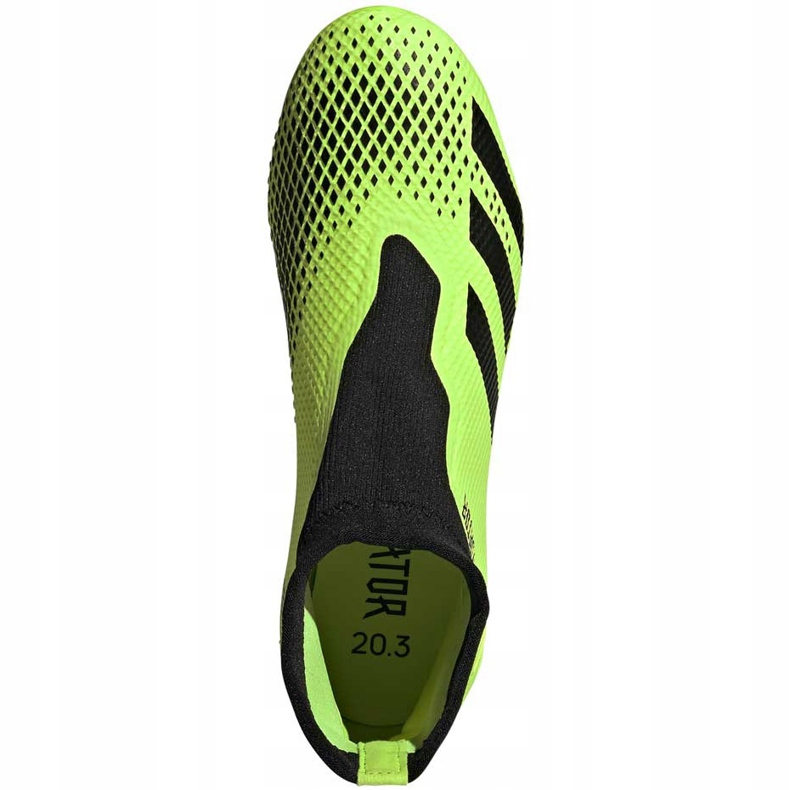 Adidas Predator 20.3 Ll Fg fotbollsskor grön-svart EH2929 1