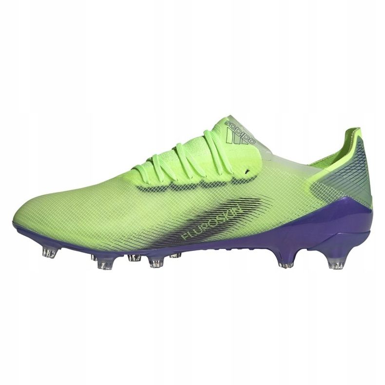 Adidas X Ghosted.1 Ag M FY0958 fotbollsskor blå, lila, grön grön 1