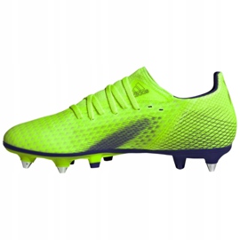 Adidas X Ghosted.3 Sg M EG8176 fotbollsskor mångfärgad grön 1