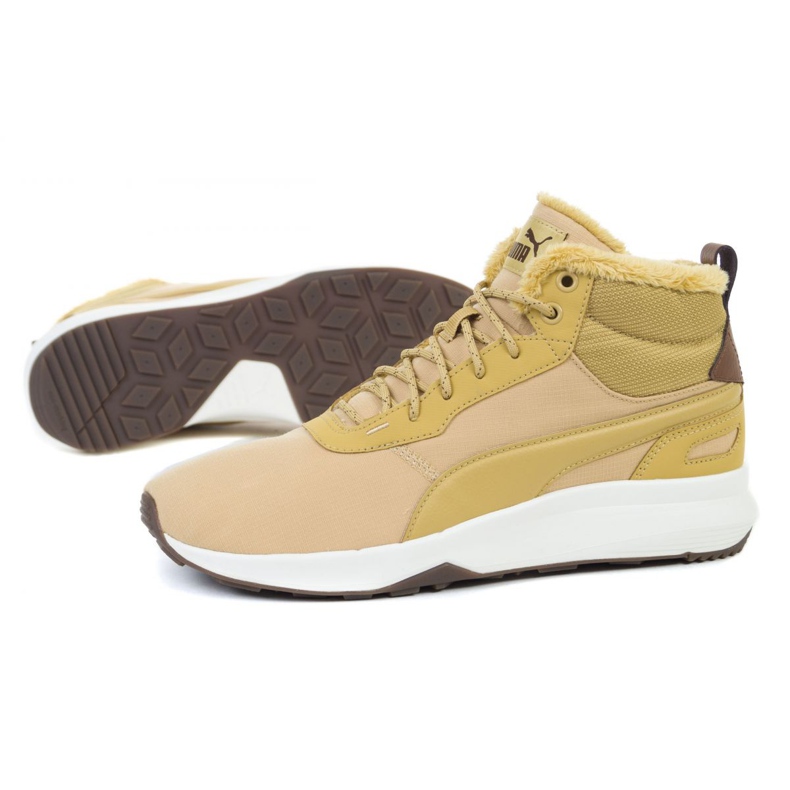 Puma St Activate Mid Wtr M 369784 02 beige brun gul 1