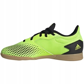 Adidas Predator 20.4 In Sala Jr EH3043 fotbollsskor mångfärgad grön 2