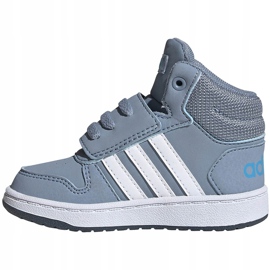 Adidas Hoops Mid 2.0 barnskor blå FW4922 1