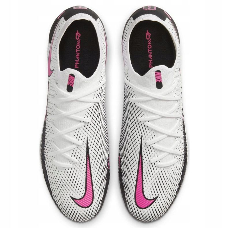 Nike Phantom Gt Pro Fg CK8451 160 fotbollssko vit grå 1