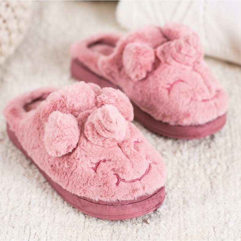 Bona Unicorn tofflor för kvinnor rosa 1