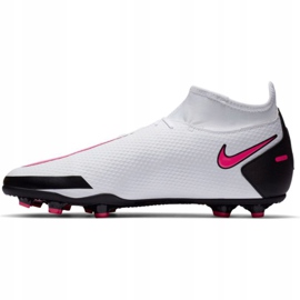 Nike Phantom Gt Club Df FG / MG CW6672 160 fotbollsskor vit vit 1