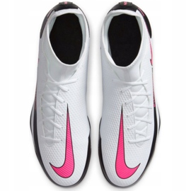 Nike Phantom Gt Club Df FG / MG CW6672 160 fotbollsskor vit vit 2