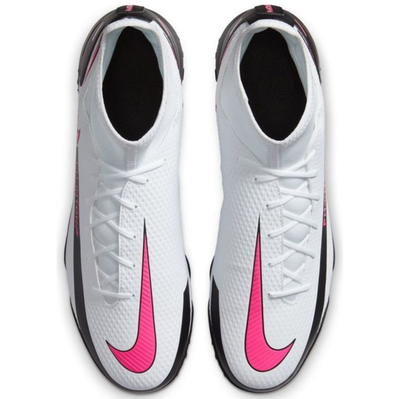 Nike Phantom Gt Club Df Tf CW6670 160 fotbollssko vit flerfärgad 2