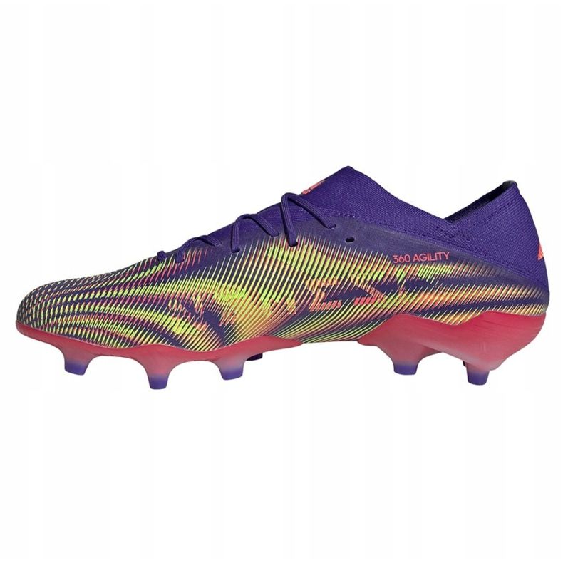 Adidas Nemeziz .1 M Fg EH0760 fotbollsskor purpur purpur 1