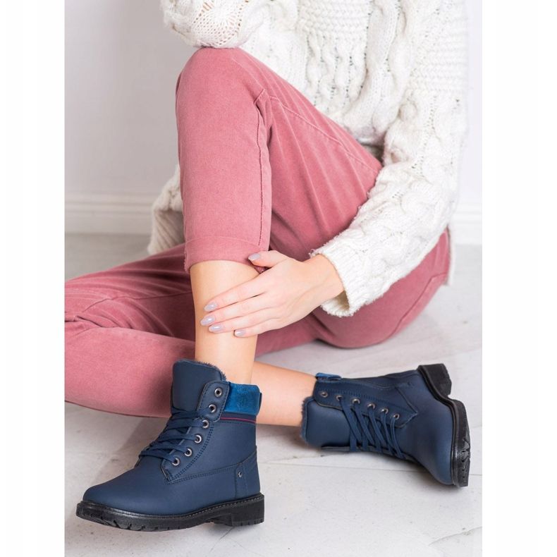 Sport Snygga marinblå fällare 1