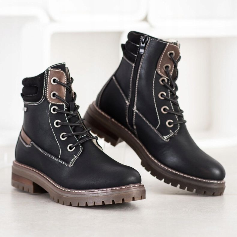 Super Mode Bekväma fällare brun svart 1