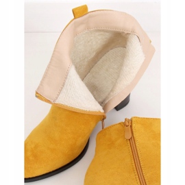 Klassiska höga klackar UK09P Gul honung 2