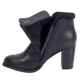 Svart 4599 Svarta höga klackar 1