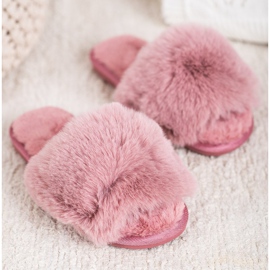 Bona Snygga rosa tofflor 1