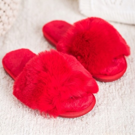 Bona Snygga röda tofflor 2