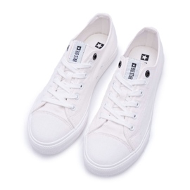 Herr Sneakers Low Big Star White FF174337 vit 1