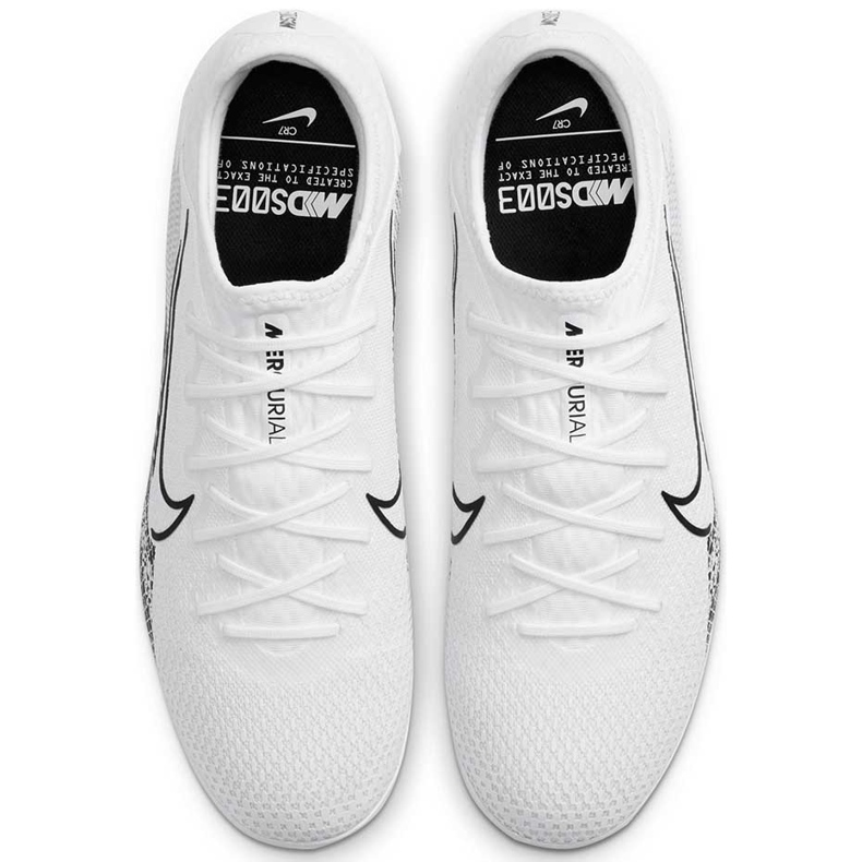 Nike Mercurial Vapor 13 Pro Mds Tf CJ1307 110 fotbollssko vit vit 1