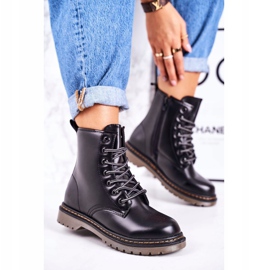 Varma stövlar för kvinnor Matt Black Thunder svart 1