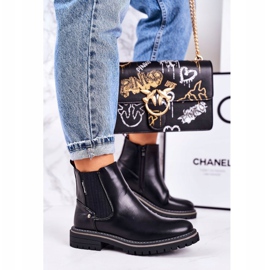 PJ1 Varma Chelsea -stövlar för kvinnor Svarta resenärsstövlar 1