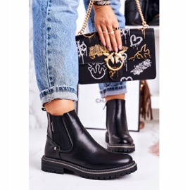 PJ1 Varma Chelsea -stövlar för kvinnor Svarta resenärsstövlar 2