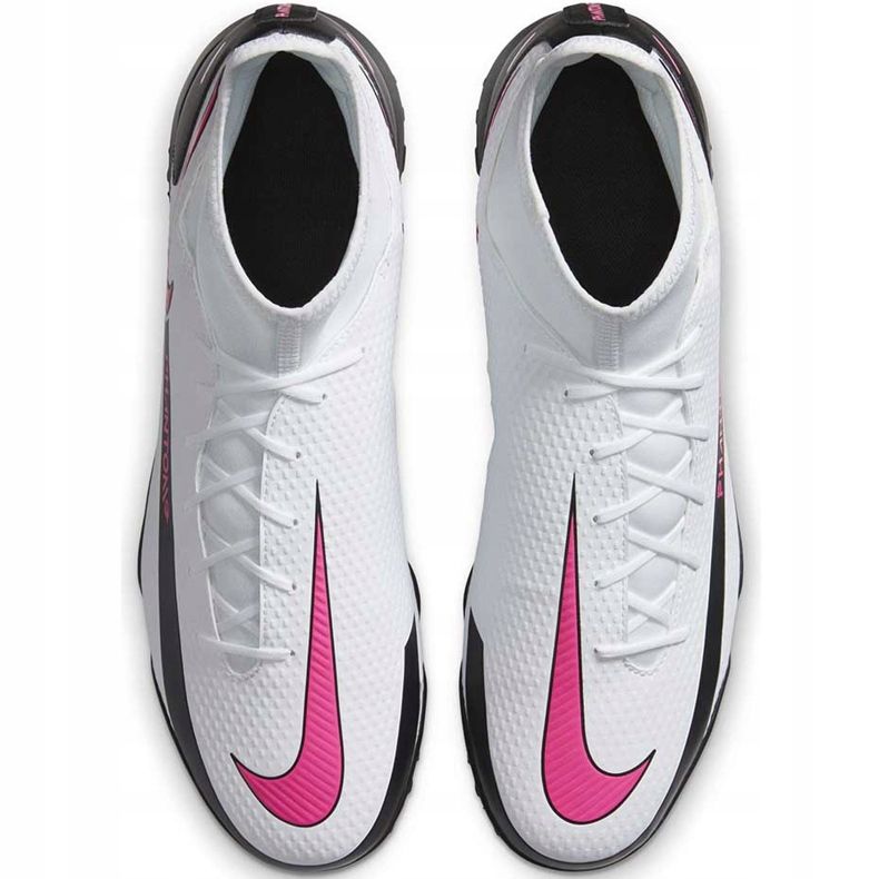Nike Phantom Gt Club Df Tf CW6670 160 fotbollsskor vit 1