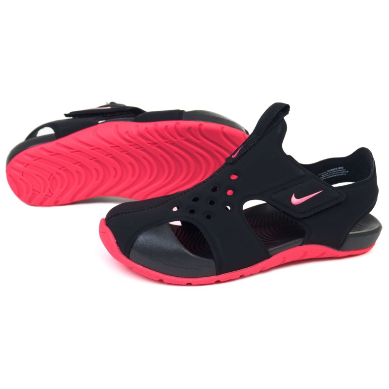 Nike Sunray Protect 2 (PS) Jr 943826-003 sandaler svart rosa 1