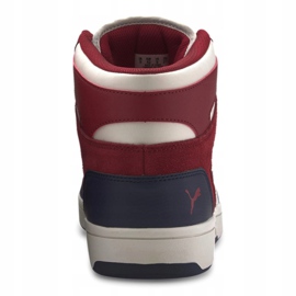 Puma Rebound LayUp Sd M 370219-04 vit svart röd mångfärgad 1