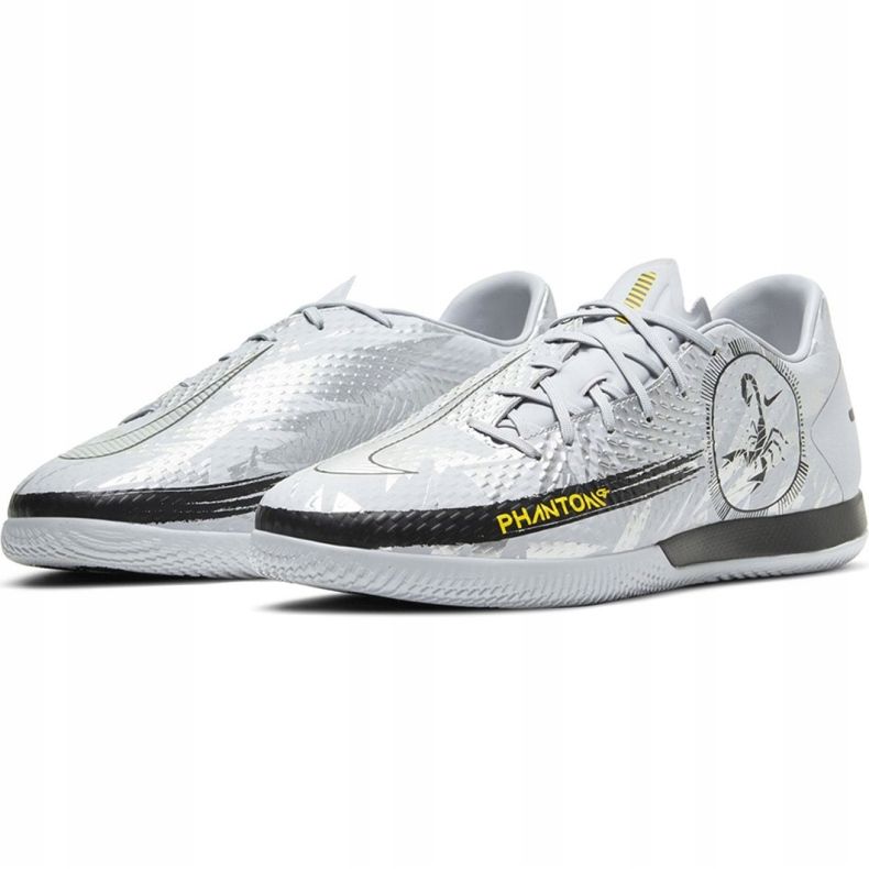 Nike Phantom Gt Scorpion Academy Ic M DA2265 001 fotbollsskor grå flerfärgad 1